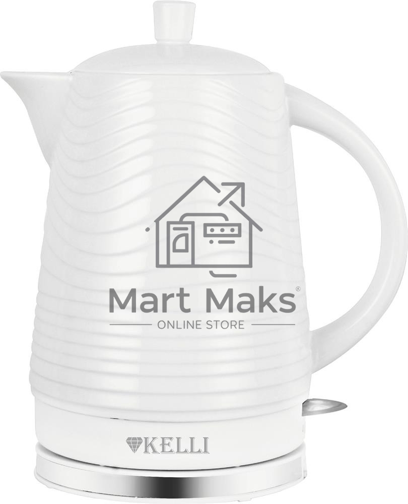 Чайник электрический KELLI KL-1809 белый