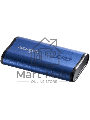 Внешний SSD ADATA External SE880, 500Gb, USB 3.2 Gen2 Type-C, R/W 2000/2000 MB/s, синий