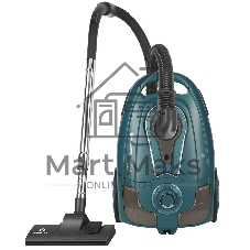 Пылесос Eurostek EVC-3515 синий, 500/2800 Вт, уборка сухая, пылесборник мешок 3,5 л