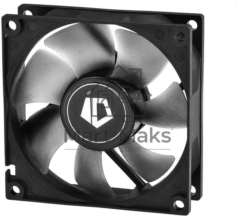Вентилятор для корпуса ID-Cooling NO-8025-SD черный, 80 мм, 2000 об/мин, 21 дБ, 3 pin