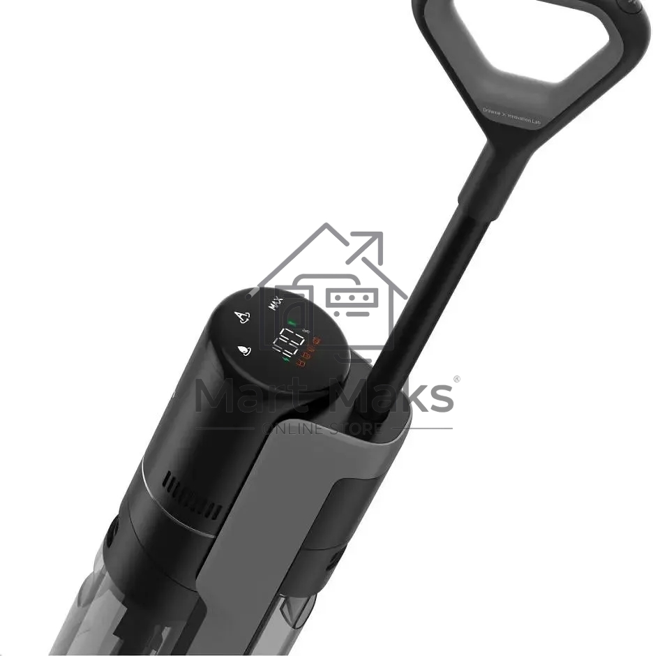 Пылесос вертикальный моющий Dreame Wet and Dry Vacuum H12S черный, питание от аккумулятора, 300 Вт, уборка влажная/сухая, пылесборник 0.7 л, работа от АКБ max 35 мин