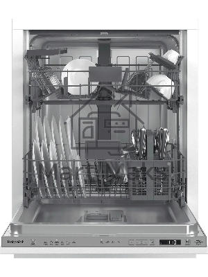 Встраиваемая посудомоечная машина 60 см HI 4D66 DW, нержавеющая сталь, 59.8 см, 14 компл., 46 дБ, класс A