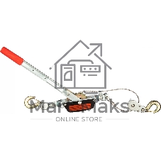 Лебедка ручная усиленная Fit 64646 2000 кг, 2.5 м