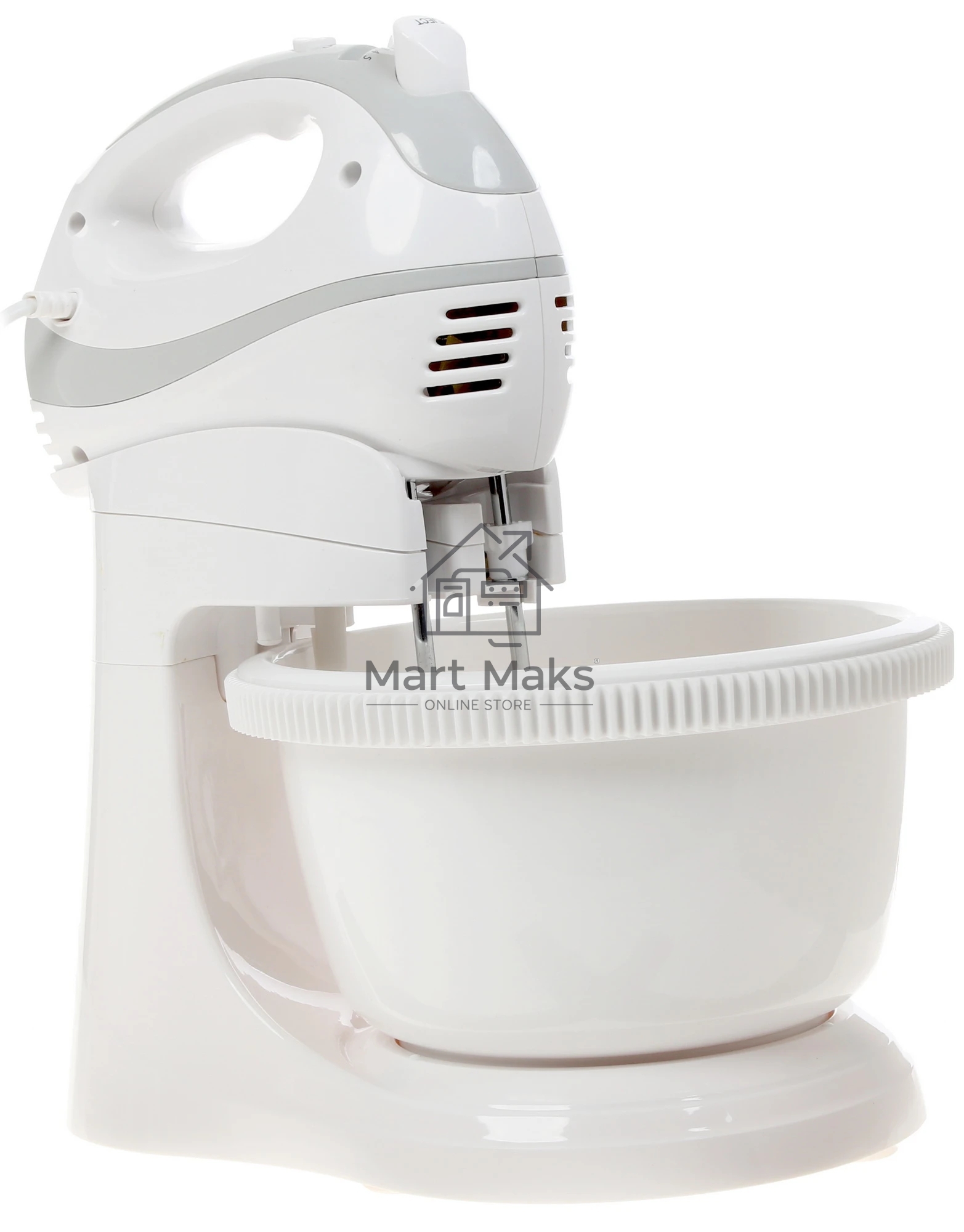 Миксер стационарный Centek CT-1106 бело-серый, 320 Вт