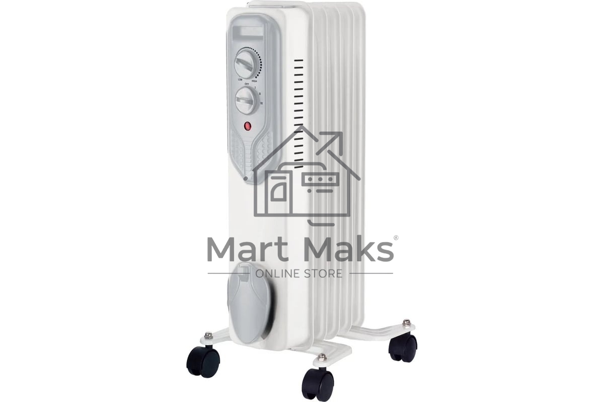 Радиатор масляный Primera ORP-510-HMC 1000Вт белый