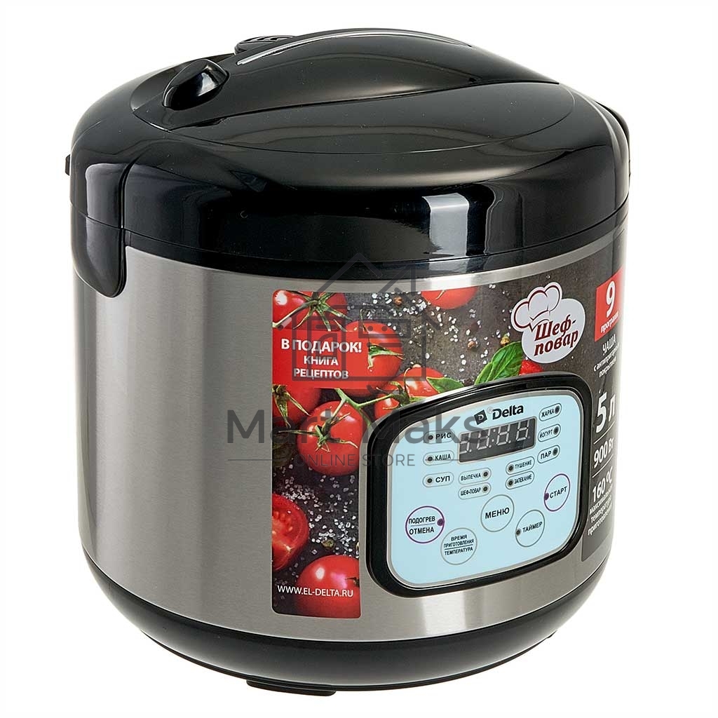 Мультиварка Delta DL-6517 черный