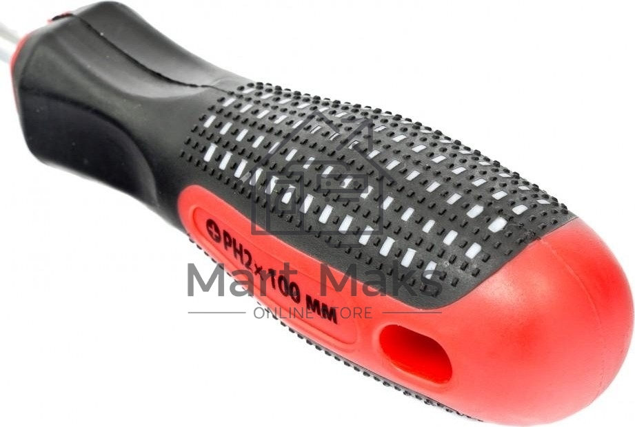 Отвертка Matrix Fusion 11441 PH2 х 100 мм, CrV, 3-х компонентная рукоятка 
