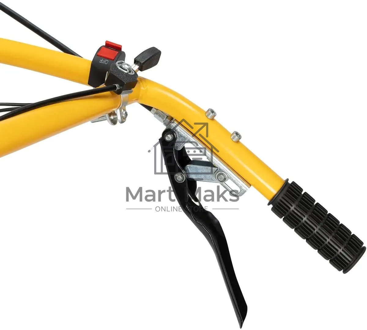 Мотоблок DPT-470S-PRO, 7 л.с., ремен.сцеп, фрез 3х4, ШОМ, передачи 4В/2Н Denzel