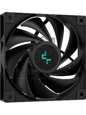 Кулер для процессора DEEPCOOL AG500 DIGITAL BK черный, 120 мм, алюминий/медь, 1950 об/мин, 29.4 дБ, 4 pin, 240 Вт, 158 мм