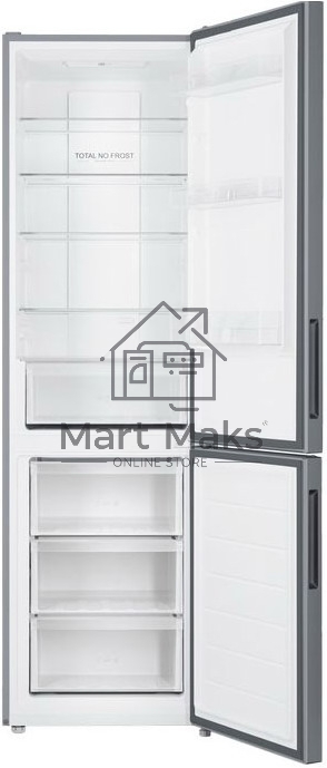 Холодильник Haier CEF537ASD серебристый двухкамерный 263/105 л морозилка снизу, No Frost