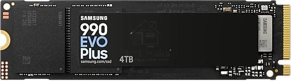 Накопитель SSD Samsung 990 EVO Plus, 4 ТБ, M.2 2280, PCIe 4.0 x4, NVMe 2.0, R/W 7250/6300