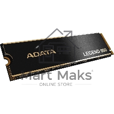 Накопитель SSD ADATA LEGEND 900, 2000Gb, PCIe 4.0 x4, 2280, NVMe, R/W 7000/5400, с радиатором