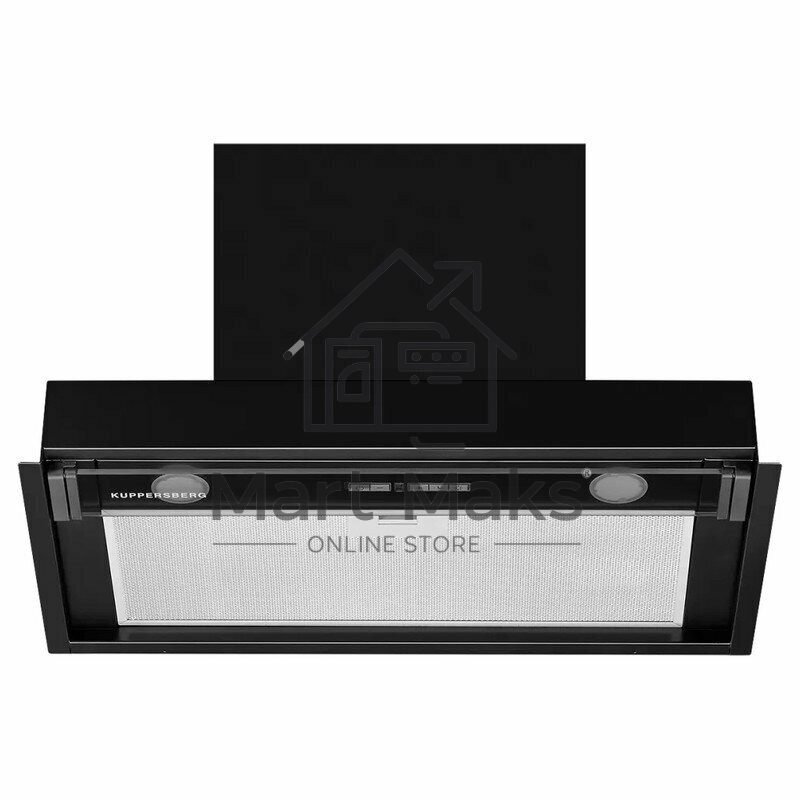 Вытяжка встраиваемая Kuppersberg Nancy S 60 черный, 60 см, 850 куб. м/ч, 42 дБ