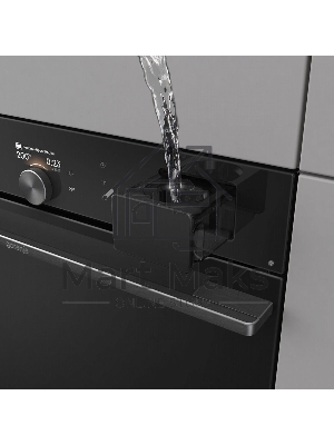 Встраиваемая электрическая духовка Gorenje BFS6148B, объем 77 л, макс. температура 230 градусов, сенсорное/поворотное управление, Wi-Fi, пар (FullSteam), сувид, AirFry, автоматические программы, телескопические направляющие на одном уровне, термощуп, дина