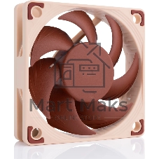 Вентилятор корпусной Noctua NF-A6x15 5V PWM, 60 мм, 3500 об/мин, 19.8 дБ, 4 pin PWM, без подсветки
