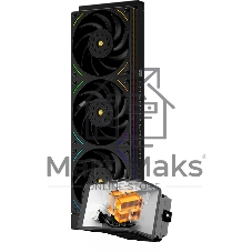 Система жидкостного охлаждения Thermalright Wonder Vision 360 UB ARGB черный, 360 мм, 3x120 мм, 2150 об/мин, 27 дБ, 4 pin PWM, ARGB, ЖК-дисплей 2400x1080 6.67