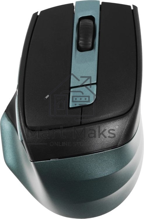 Мышь беспроводная A4Tech Fstyler FB35C зеленый/черный, 2000 dpi, радиоканал, Bluetooth, USB, кнопки - 6