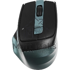 Мышь беспроводная A4Tech Fstyler FB35C зеленый/черный, 2000 dpi, радиоканал, Bluetooth, USB, кнопки - 6