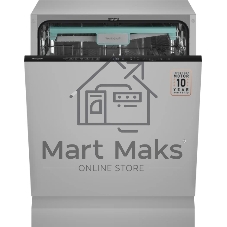 Встраиваемая посудомоечная машина Weissgauff BDW 6135 D Inverter AutoOpen Timer Floor, серебристый, 59.8 см, 14 компл., 49 дБ, класс А+++