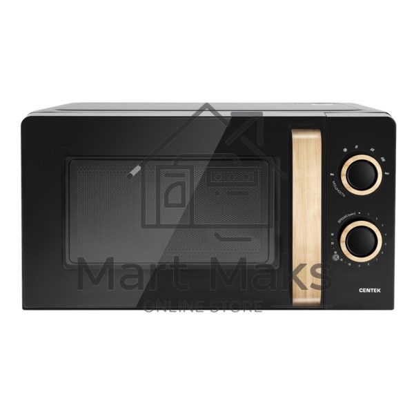 Микроволновая печь Centek CT-1559 черный, 20 л, 700 Вт, поворотный механизм