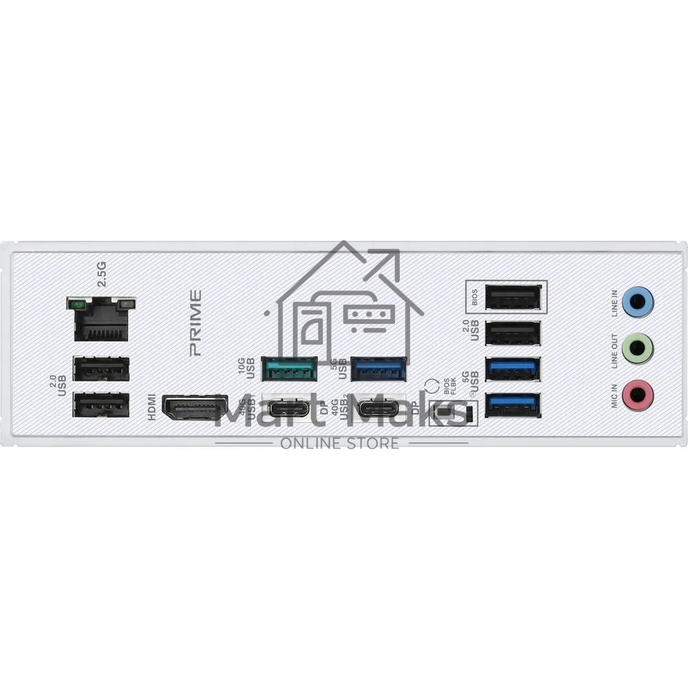 Материнская плата ASUS PRIME X870-P, AM5, AMD X870, 4xDDR5, 2xSATA, 4xM.2, 1xPCI-E 5.0 x16, 1xPCI-E 4.0 x16, 1xPCI-E x1, 1xHDMI, 2xUSB Type-C, 1x2.5Gb LAN, 4xUSB-A 3.2 Gen 1, 1xUSB 3.2 Gen 2, 3x3.5 мм, 7.1, ATX