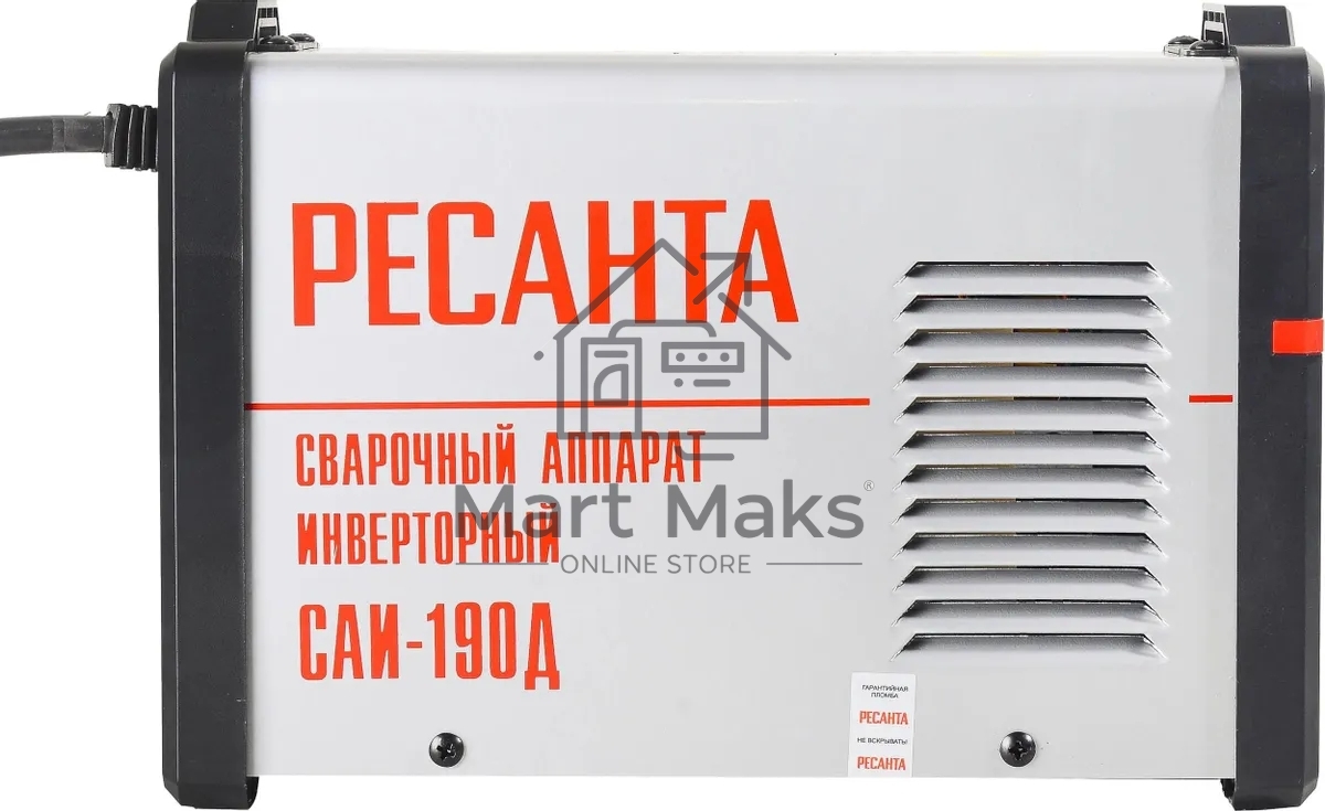 Сварочный аппарат Ресанта САИ-190Д инвертор ММА/TIG 7.2кВт