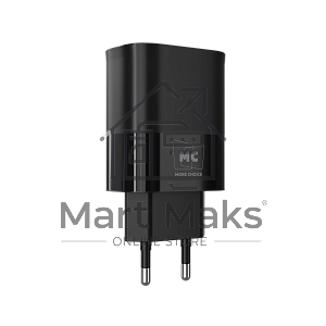 Зарядное устройство MORE CHOICE (4620202553416) NC09m 1USB 3.0A QC3.0 15W, черный
