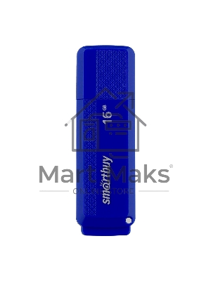 Флешка USB 2.0 Flash 16Gb Smartbuy Dock Blue (SB16GbDK-B)