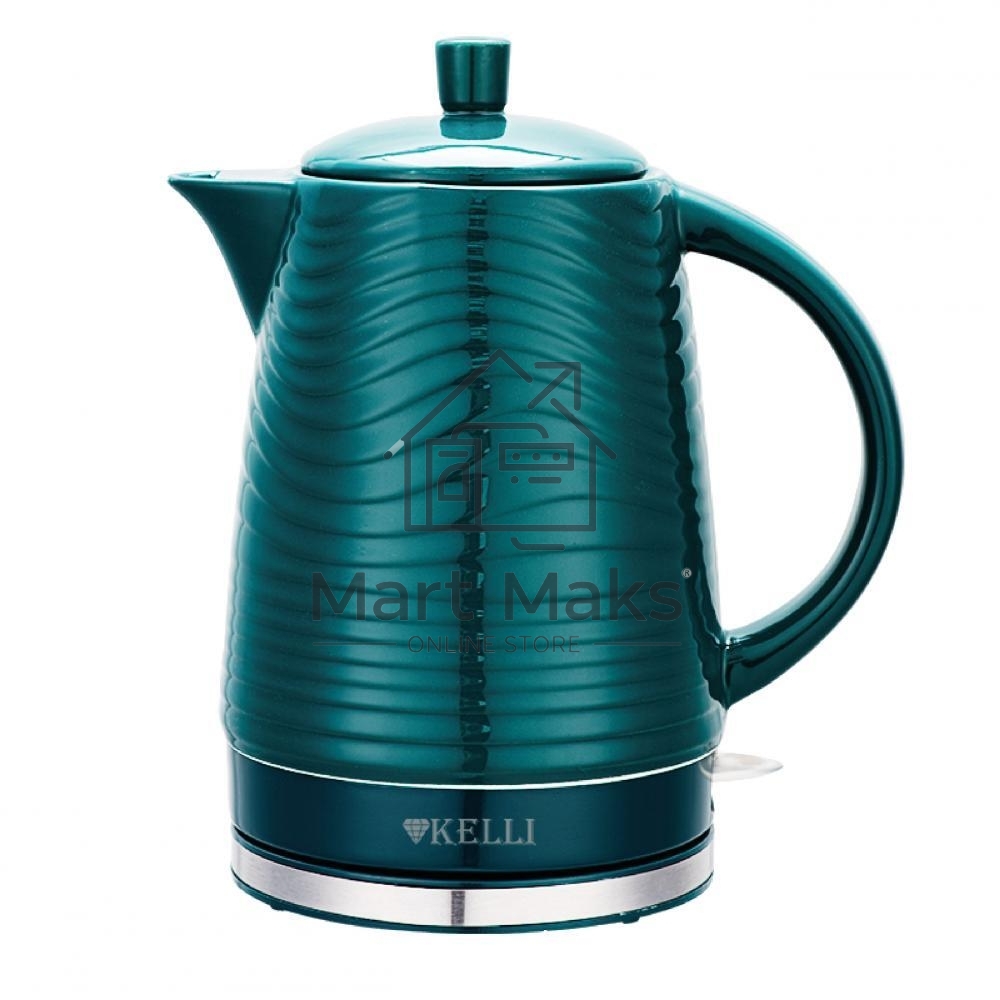 Чайник электрический KELLI KL-1809 Изумрудный