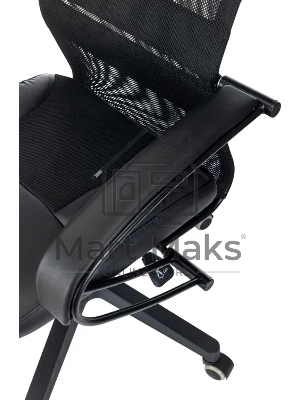 Кресло эргономичное Бюрократ CH-NOVA LUX черный сетка/ткань крестов. пластик