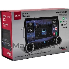 Автомагнитола ACV AD-1101 DSP, 2 DIN, 11.5