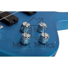 Бас-гитара SCHECTER C-5 DELUXE SMLB бас-гитара 5-струнная, Satin Metallic Light Blue (SMLB)
