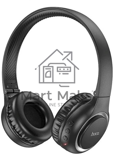 Наушники накладные Hoco Charm W41 черный беспроводные bluetooth оголовье