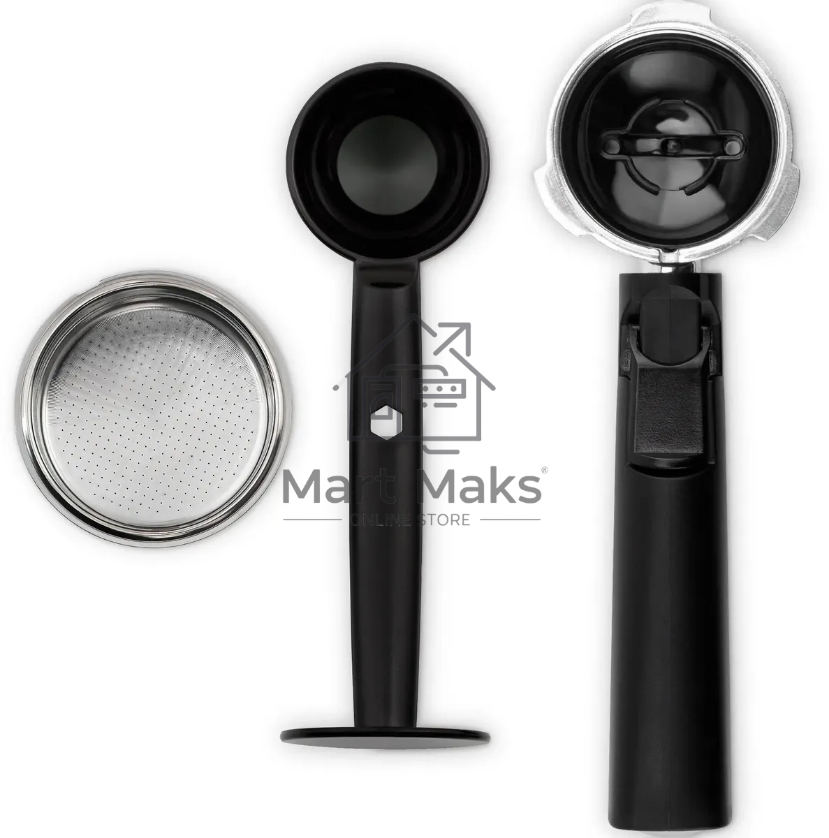 Кофеварка рожковая Vitek VT-1502 черный, исп. кофе - молотый, 1.5 л, 1050 Вт, 15 Бар.
