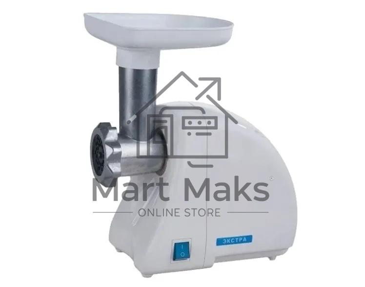 Мясорубка электрическая Ротор Экстра М ЭМШ 35/250-3 белый, 1500 Вт, 0.6 кг/мин, насадки - 4