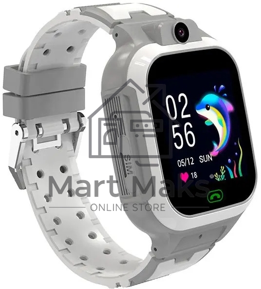 Детские умные часы FONTEL KidsWatch 4G active, серый