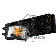 Система жидкостного охлаждения Thermalright Wonder Vision 360 UB ARGB черный, 360 мм, 3x120 мм, 2150 об/мин, 27 дБ, 4 pin PWM, ARGB, ЖК-дисплей 2400x1080 6.67