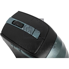Мышь беспроводная A4Tech Fstyler FB35C зеленый/черный, 2000 dpi, радиоканал, Bluetooth, USB, кнопки - 6