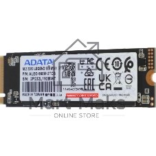 Накопитель SSD ADATA LEGEND 960 MAX, 2Tb, PCIe 4.0 x4, M.2 2280, NVMe, R/W 7400/6800, с радиатором