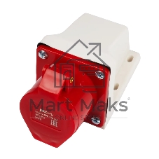 Розетка стационарная для наружной установки PPC 114 3Р+РЕ 16А 380В IP44 Jazzway