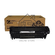 Картридж лазерный GalaPrint GP-Q2612X черный (3000 стр) для HP LJ 1010/1012/1015/1018/1020/1022/3015/3020/3030/3050/3052/3055/M1005/M1005MFP/M1319/M1319MFP Series Canon LBP2900/3000