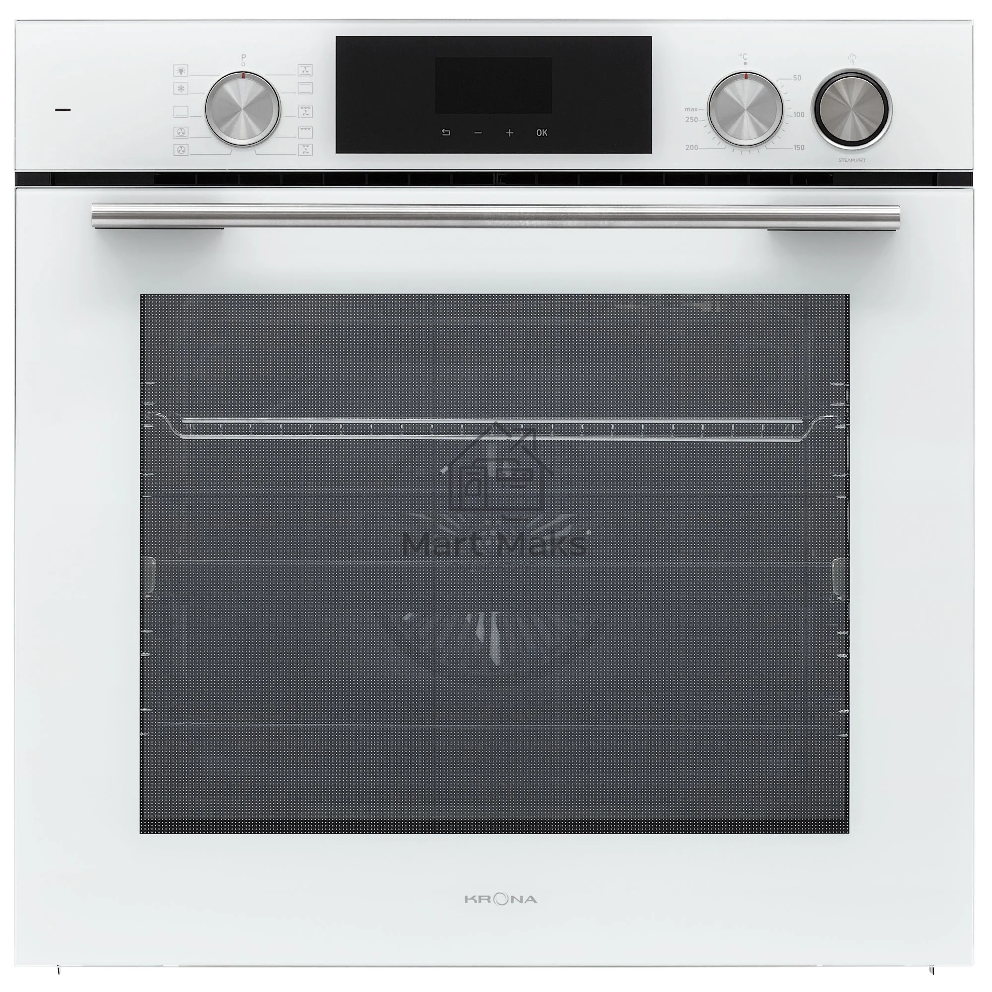Духовой шкаф электрический Krona NEBULA steam 60 WH белый