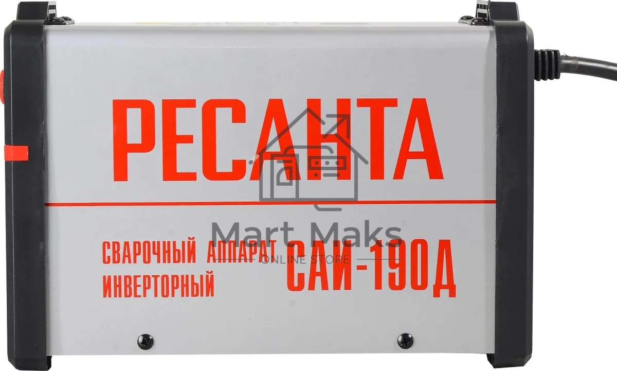 Сварочный аппарат Ресанта САИ-190Д инвертор ММА/TIG 7.2кВт