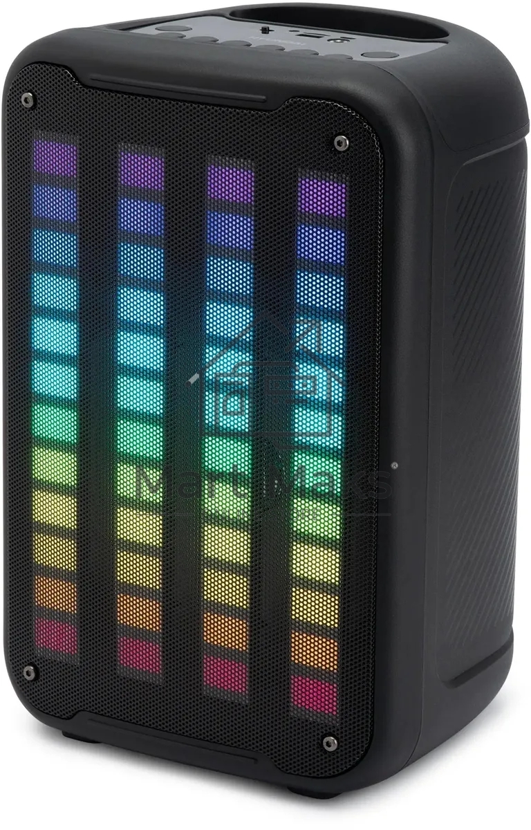 Минисистема Hyundai H-MC1204 черный 10Вт FM USB BT micro SD