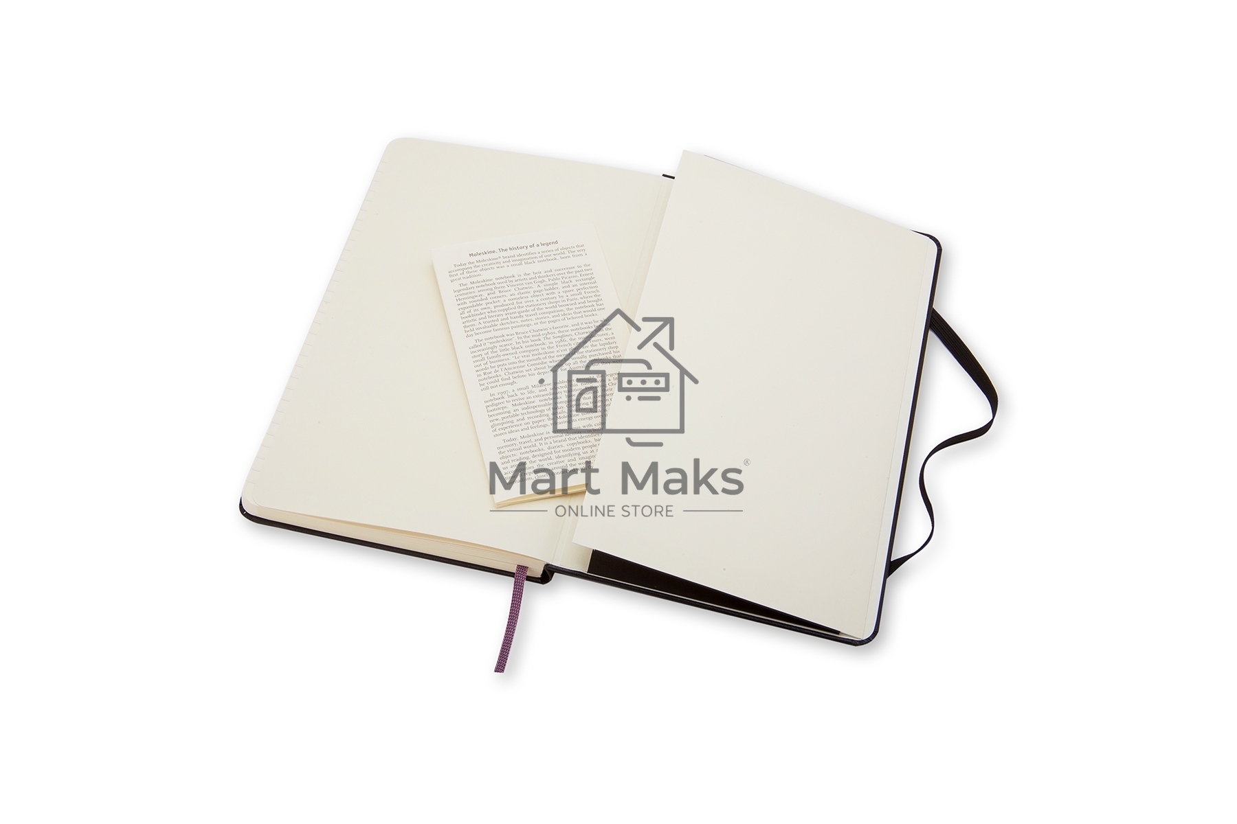 Блокнот Moleskine CLASSIC QP060 Large 130х210мм, 240 страниц, линейка, твердая обложка, черный