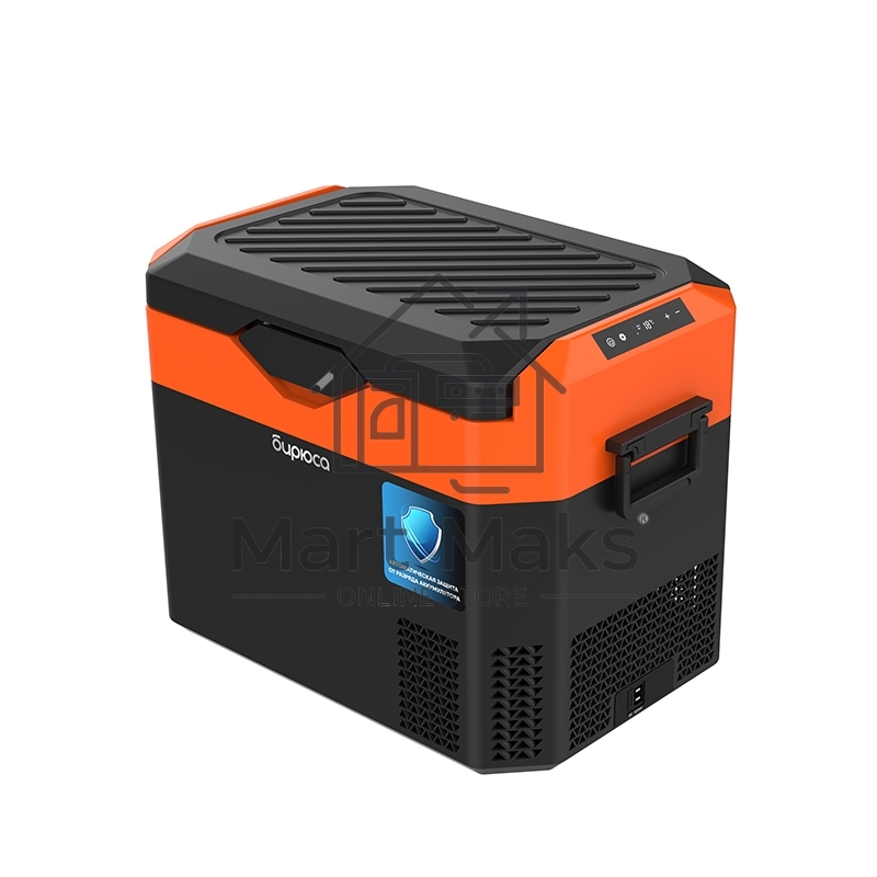 Холодильник автомобильный Бирюса НС-30P7 оранжево-черный