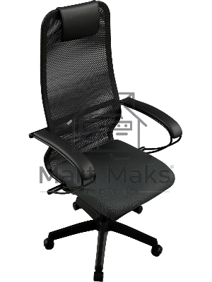 Кресло офисное SU-B-8/подл.130/осн.001, черный DA.12.1.222 zDA.12.1.222