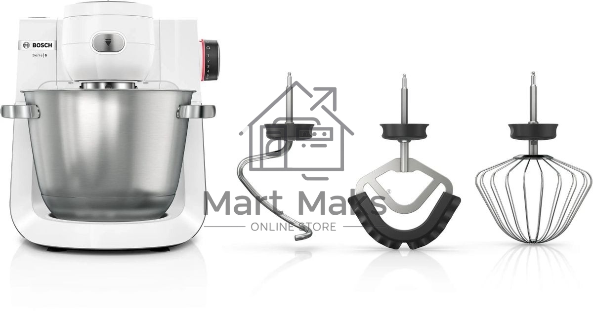 Кухонная машина Bosch MUMS6EW00 планетар.вращ. 1600Вт белый