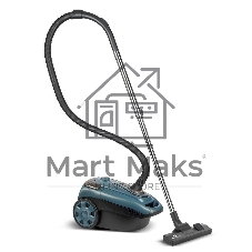 Пылесос Eurostek EVC-3515 синий, 500/2800 Вт, уборка сухая, пылесборник мешок 3,5 л