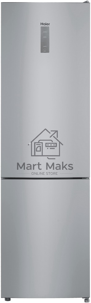 Холодильник Haier CEF537ASD серебристый двухкамерный 263/105 л морозилка снизу, No Frost